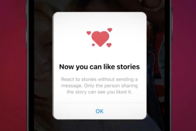 How to 'like' an Instagram Story