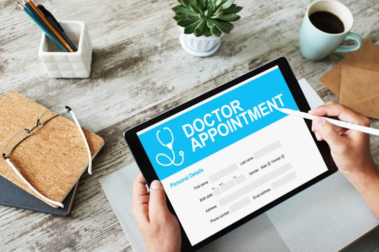 How can we get an online doctor appointment for a general physician?