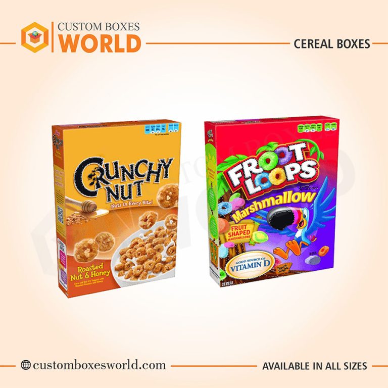 Outstanding Custom Cereal Boxes with Its Unique Benefits