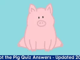 Spot the Pig Quiz Answers - Updated 2022