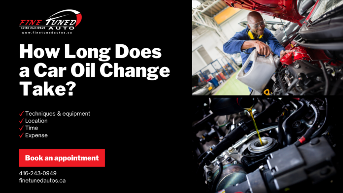 How Long Does a Car Oil Change Take