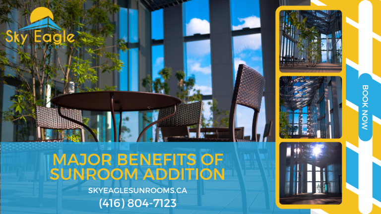 Major Benefits of Sunroom Addition