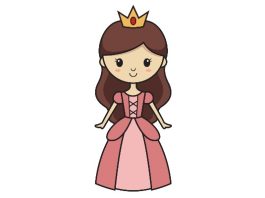 How to draw a princess