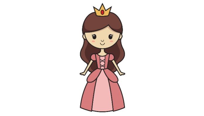 How to draw a princess