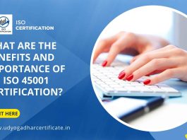 ISO 45001 Certification