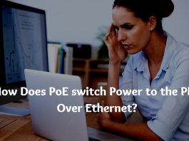 How Does PoE switch Power to the PDs Over Ethernet