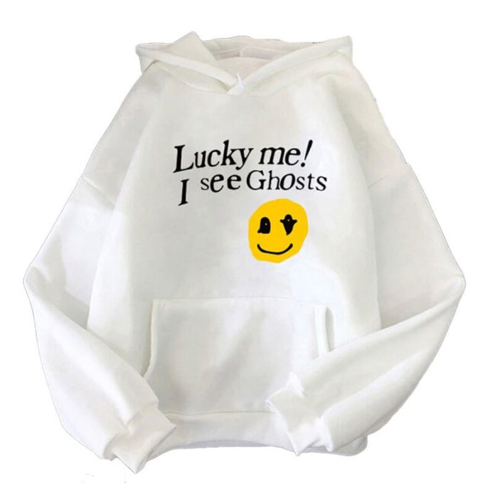 Lucky-Me-I-See-Ghosts-Women-Hoodie-wHITE