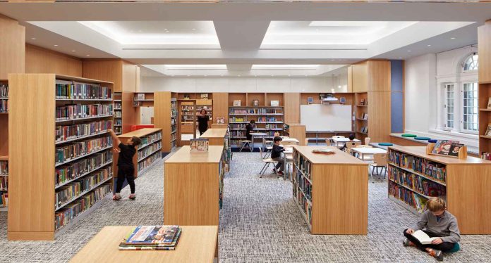 Library furniture for schools