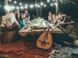 backyard party