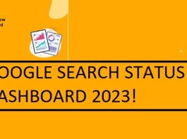Google Search Status Dashboard