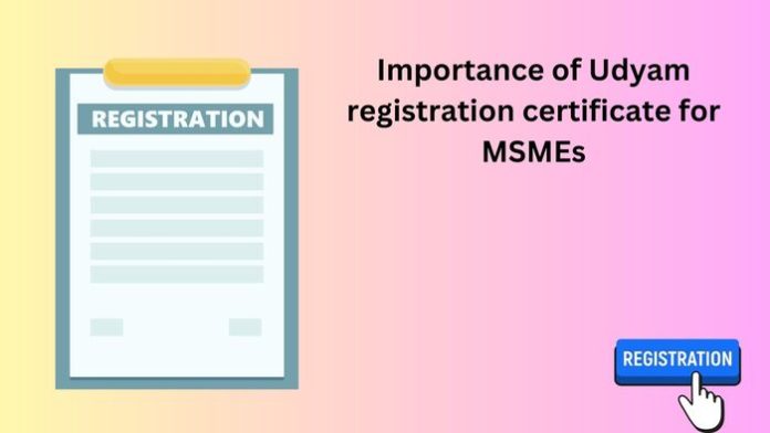Importance of Udyam registration