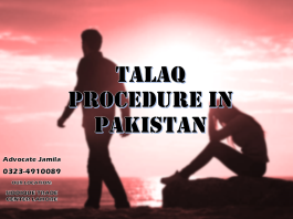 Talaq Procedure in Pakistan
