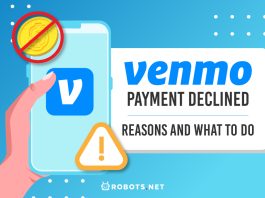 Venmo payment declined
