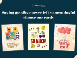 Goodbye Cards