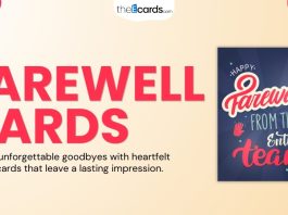 Farewell cards