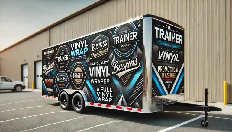 The Ultimate Guide to Trailer Vinyl Wraps: Maximize Your Branding & Protection