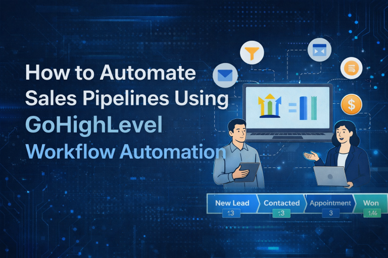 How to Automate Sales Pipelines Using GoHighLevel Workflows