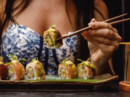sushi restaurant in Dubai