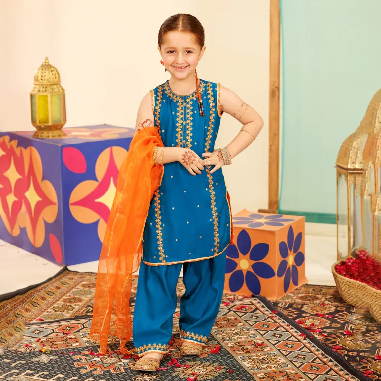 Traditional Pakistani Party Wear Ideas for Kids