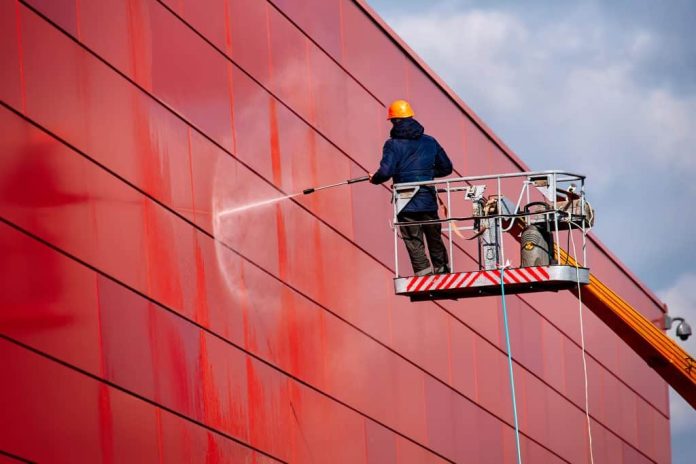 Exterior Facade Cleaning