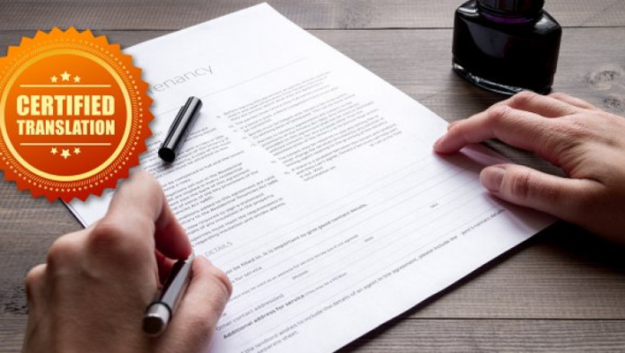 certified translation