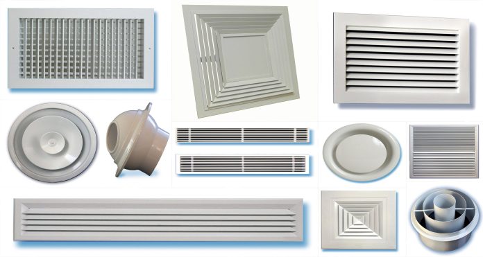 hvac grilles and diffusers